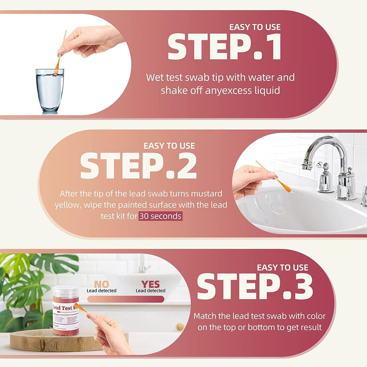 Environmental Test Kits 30 pieces