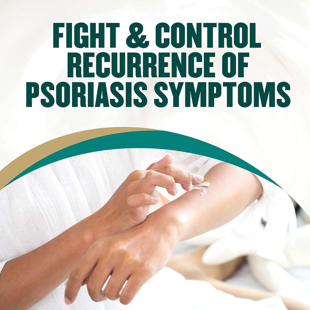 Gold Bond Multi-Symptom Psoriasis Relief Cream, 4 oz, Itchy Skin Relief | Temporary relief for irritation, psoriasis cream for skin, salicylic acid, steroid-free,