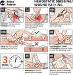 RHINO Wound Dressings and Gauze Sterile 6 pieces