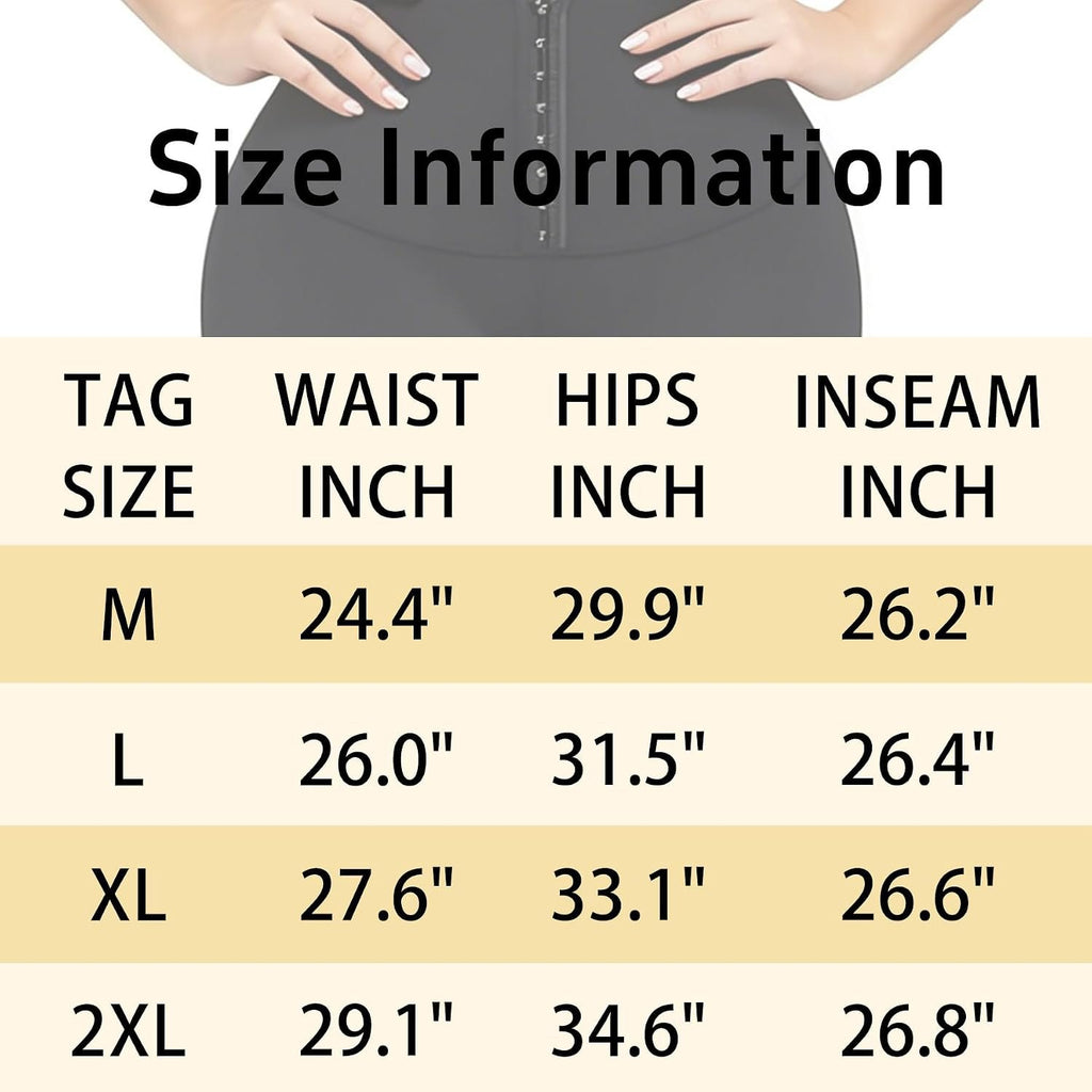 High Waist Tummy Control Yoga Pants Compression Leggings for Women Black Workout Butt Lifting Gym Scrunch Waist Trainer