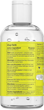 Lemyn Organics Orange Aloe Moisturizing Hand Sanitizer Gel 8oz Flip Top