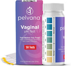 Pelvana Vaginal pH Test Strips (50) at-Home BV & Yeast Infection Test Kit | Test Before You Treat, Helps to Differentiate BV and Yeast Infections for Feminine Wellness Decisions, Results in 30 Seconds