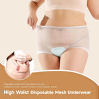 Disposable Mesh Panties 20 Count Mesh Postpartum Underwear Maternity Underwear Postpartum for Women Carer Soft, Breathable, Stretchy Briefs X-Large