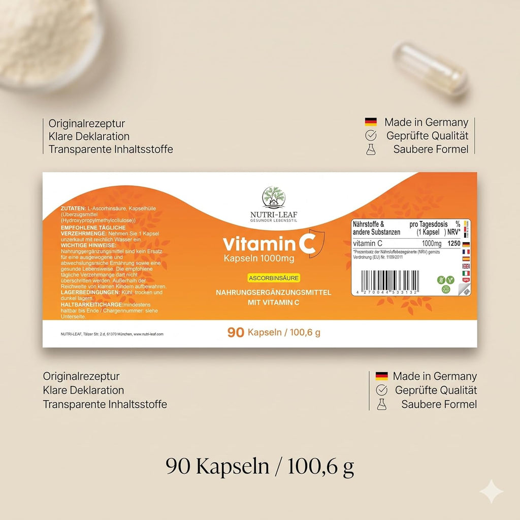 NUTRI-LEAF Dietary Supplements 1000 mg