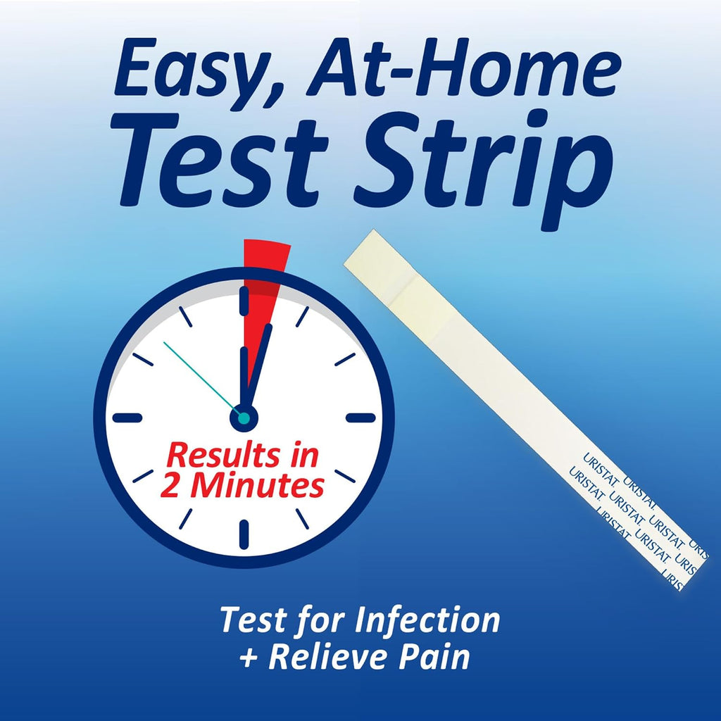 Uristat Ultra Strength Urinary Tract Infection Treatments & Test Relief Kit