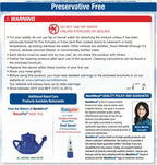 NeilMed Sinus Rinse Nasal Irrigation Replacement Bottle 3ct with NeilMed NasaDock Plus Drying Stand