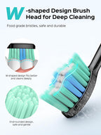 COSLUS C40 Sonic Electric Toothbrush for Adults, 47000VPM for Deep Cleaning