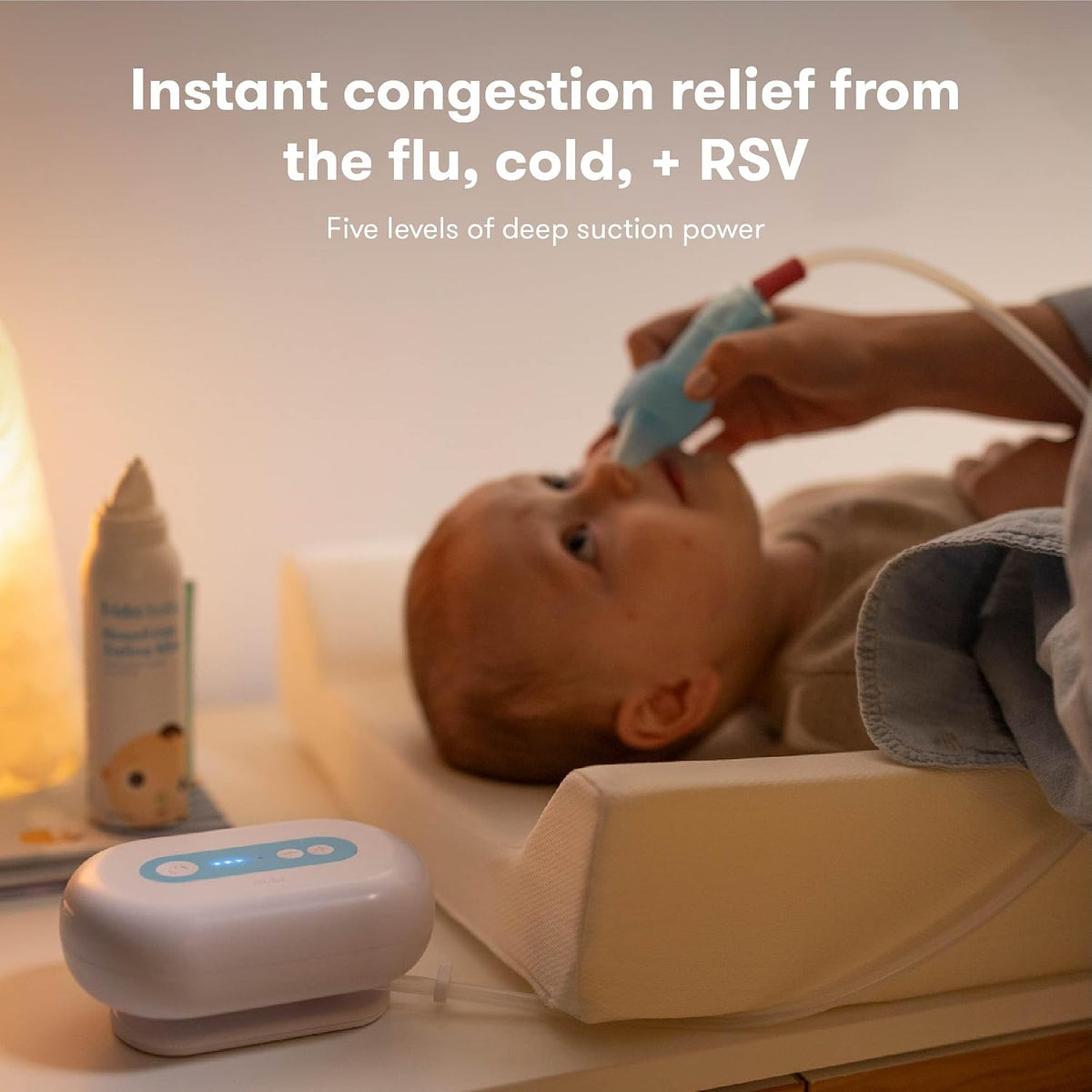 Frida Baby Electric NoseFrida Pro Nasal Aspirator, Hospital Grade Suction
