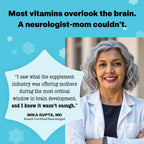 Mama Bird - Prenatal Multi+ (30 Servings) Prenatal Vitamins for Women - 30+ Essential Nutrients, Baby Brain Health - Methylfolate & Probiotics, Methylated Multivitamin - Vegan, Gluten Free, Non GMO