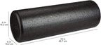 Amazon Basics High-Density Foam Roller for Exercise and Recovery, 18 Inches, Black