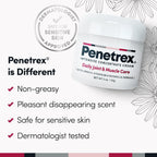 Penetrex Daily Joint & Muscle Care Cream – Soothing Botanical Formula with Arnica, Vitamin B6 & MSM – Lightweight Fast-Absorbing Cream for Everyday Movement - Non-Greasy - Light Scent- 2 oz