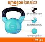 Amazon Basics Vinyl Kettlebell