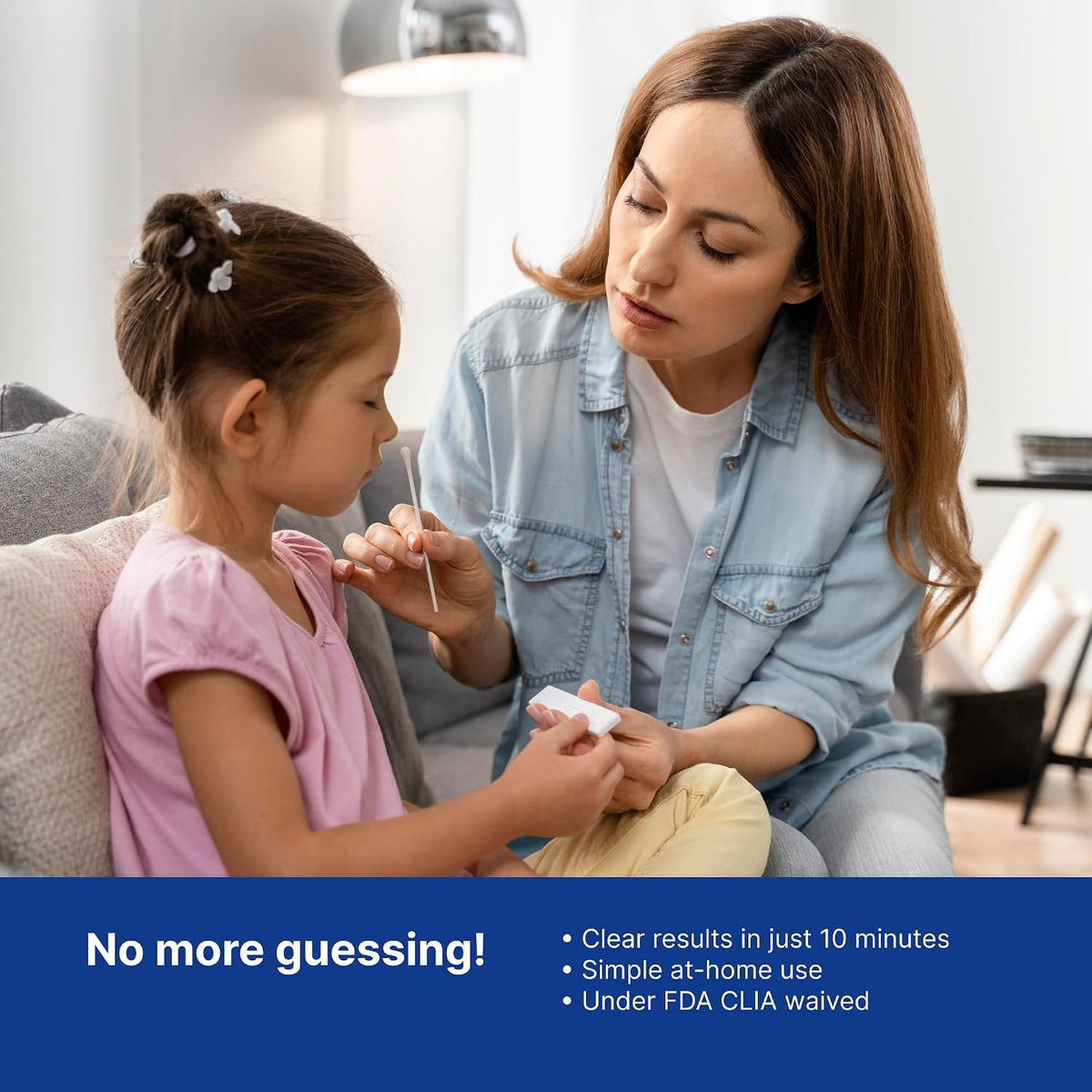 CorDx TyFast COVID-19 Rapid Antigen Test Kit, 10-Min Results, 4 Tests | Nasal Swab Self-Test, Easy-To-Use For Adults And Kids, EUA Authorized OTC, Portable For Travel And Home Use