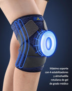 ABYON Meniscus Knee Sleeves and Adjustable Ligament for Women Men Arthritis, Ligament Injury, Meniscus Tearing, Tendonitis, Running, Squats, Sports Joint Pain (4XL/5XL)