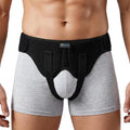 Tenbon Inguinal Hernia Support Belt for Men Women – Universal Postoperative/Preoperative Truss with Removable Pads, Relieves Left/Right Groin Pain, Adjustable Strap (X-Large)
