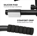 HANZO Doorway Pull Up Bar Set with Suspension Straps – Multi-Grip Chin Up Bar for Home Gym – No Screws, Strength Training Workout Bar, Door Gym Pullup Bar