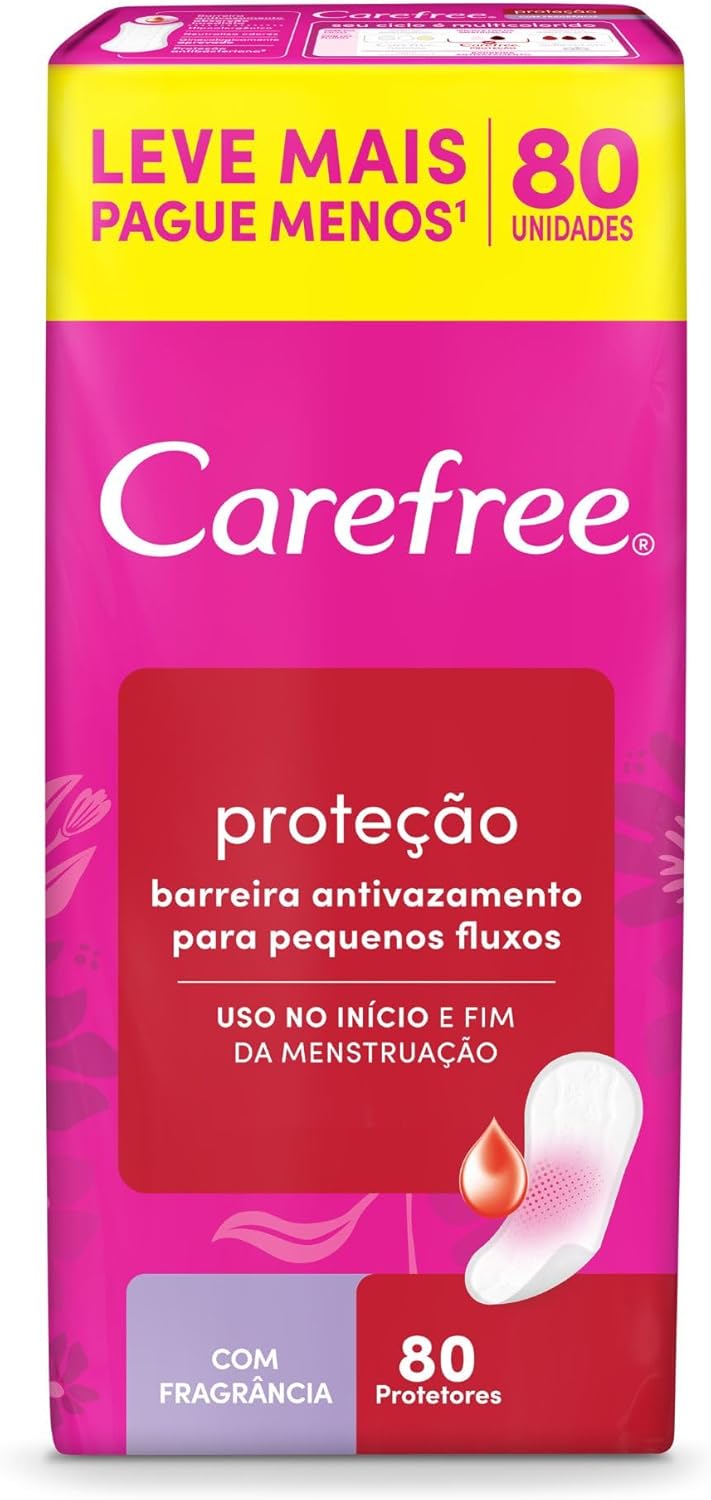 Carefree Panty Liners 80 pieces