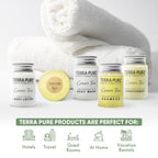 Terra Pure Hotel Toiletries, Shampoo & Conditioner Amenity Set, 150-Piece | Travel Size Guest Amenities, Hospitality Supplies, Hotels, Resorts, hotel room essentials, guest bathroom supplies, motels