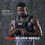 ZELUS Weighted Vest Men, 23lbs/36lbs/45lbs Adjustable Weight Vest