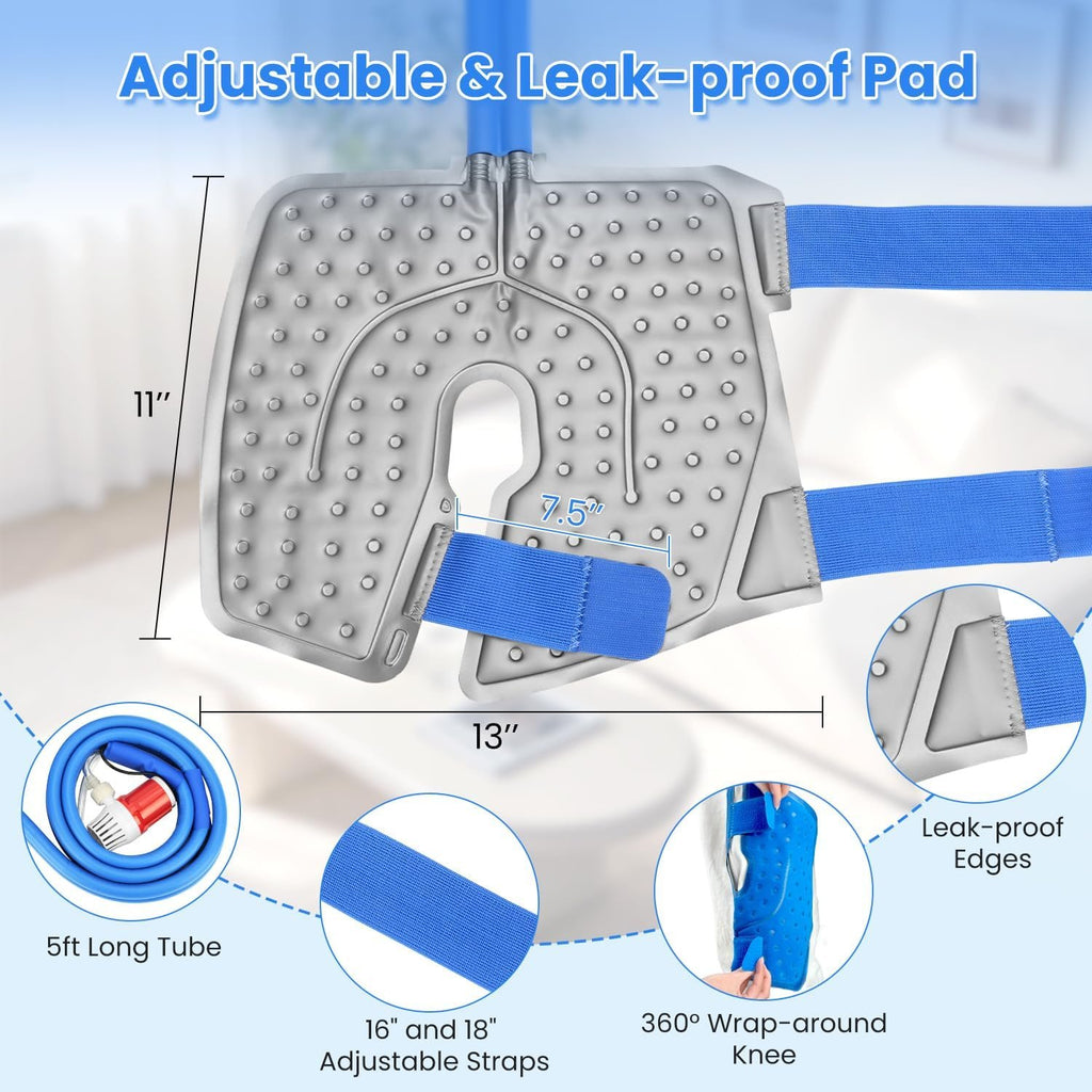 ONLYCARE Ice Machine for Knee After Surgery, Portable Cold Therapy Machine