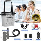 Ice Machine for Shoulder After Surgery, Programmable & Portable | FSA-HSA: Cold Therapy Machine for Shoulder Pain Relief, Quiet Cryotherapy System for RCR/rTSA, Sports Training & Home Use