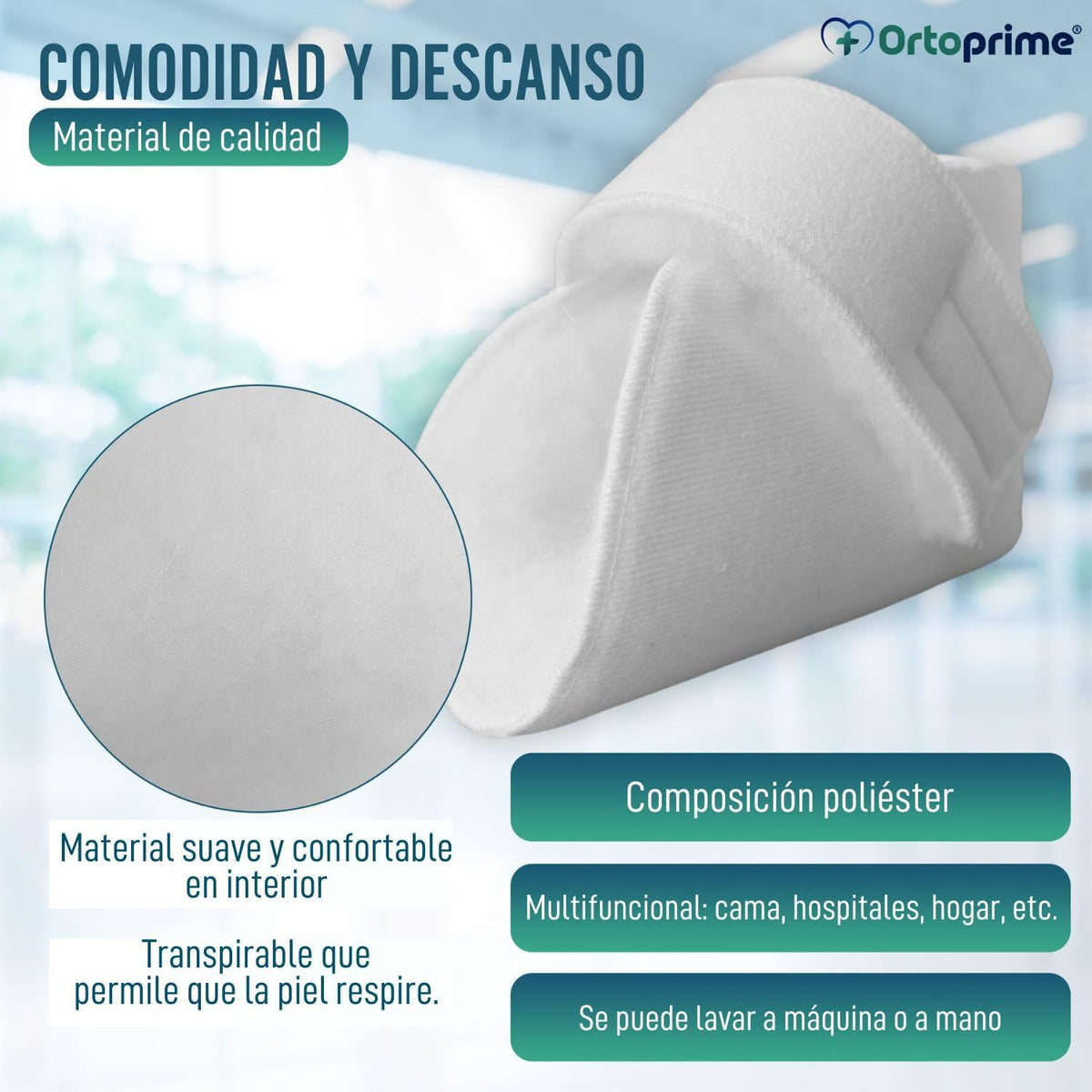 OrtoPrime heel protectors for pressure ulcers 2 pack fleece heel protectors for bed wheelchair sheepskin heel protector for pressure ulcers