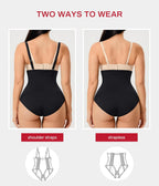 Nebility Tummy Control Shapewear for Women Post Surgery Compression Garment Postpartum Body Shaper with Removable Straps