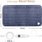 VAAGHANM Heating Pad: 33" x 17" Large Heat Pad for Full Back Coverage