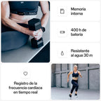 Polar H10 Heart Rate Monitor Chest Strap - ANT + Bluetooth, Waterproof HR Sensor for Men and Women