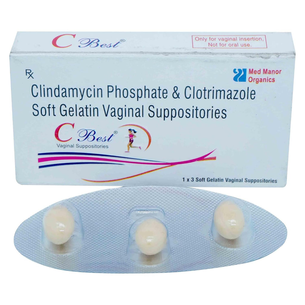 C Best - Strip of 3 Vaginal Suppositories