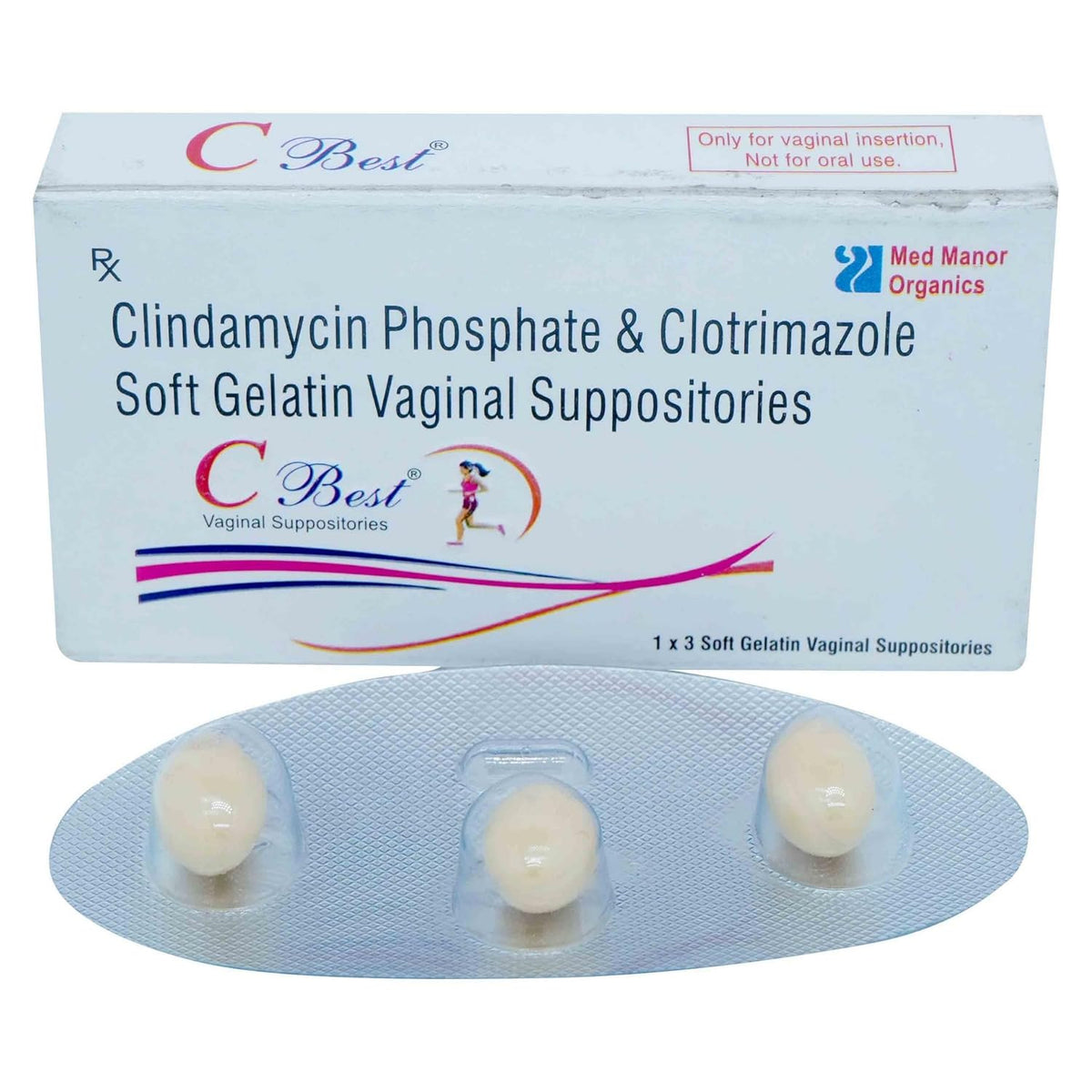 C Best - Strip of 3 Vaginal Suppositories