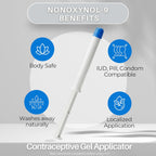 VCF Vaginal Contraceptive Gel, 1 Pack of 10 Pre-Filled Applicators