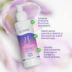 GYNEBAL - Intimate Soap for Women Fertile Age – pH 4.5 – Purifying with Tea Tree + Prebiotic + Lactic Acid – Daily Intimate Hygiene Gel – 150 ml