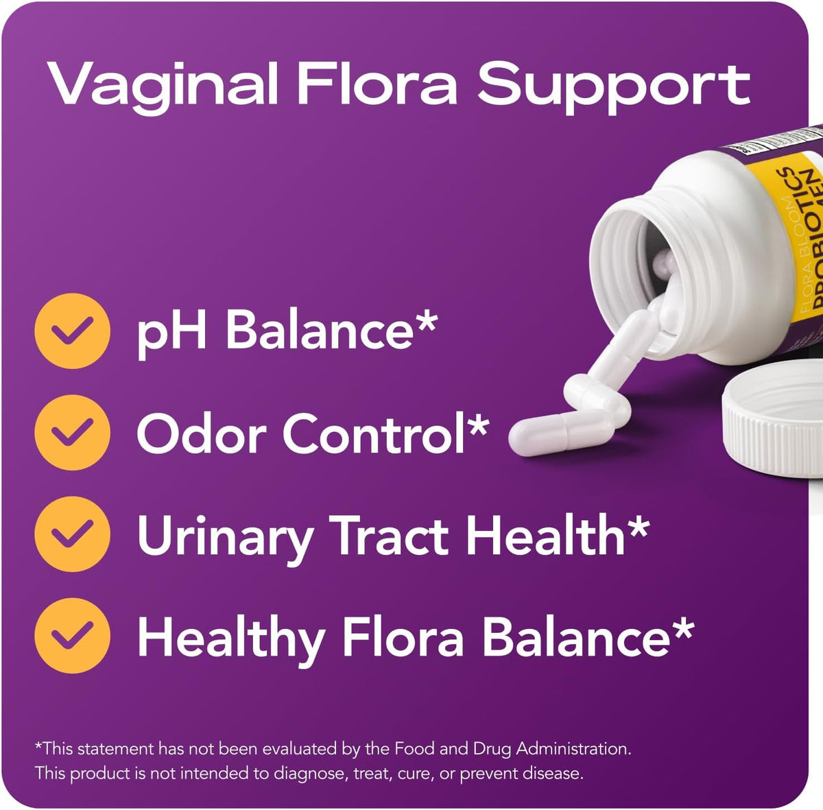 BV Probiotic Supplements 60 capsules