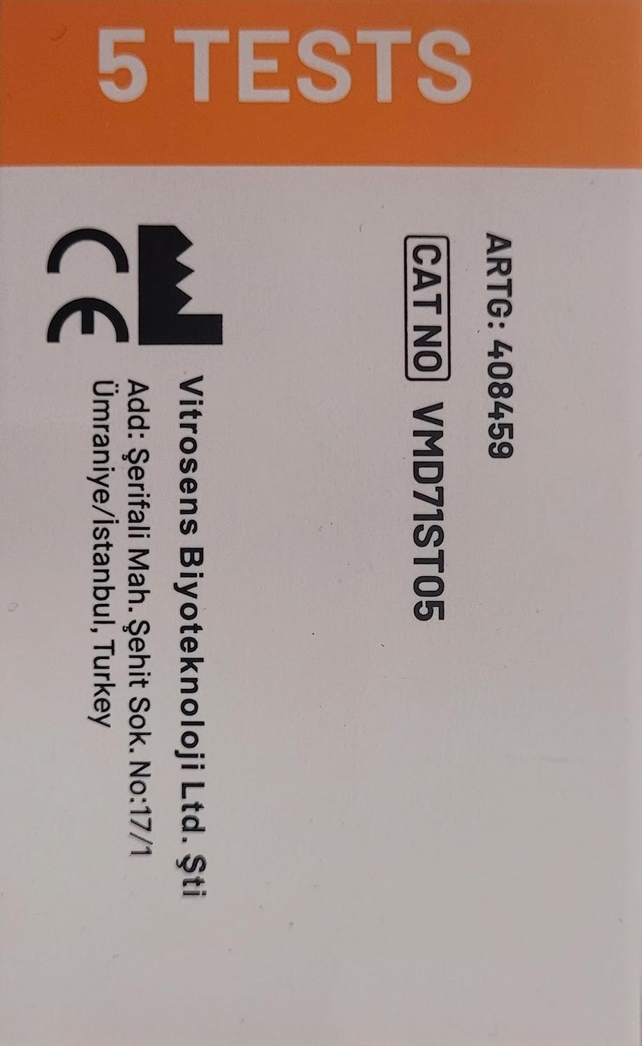 TouchBio RSV, Flu A/B & COVID-19 Rapid Antigen Test- For Self-Testing | 05 Test Kit