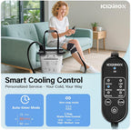 Quiet Ice Machine for Knee After Surgery, Programmable & Portable | FSA-HSA: Cold Therapy Machine for Knee Pain Relief, Cryotherapy System for ACL/TKR, Sports Training & Home Use