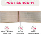 Breast Implant Stabilizer Band, Post-Surgery Breast Stabilizer Band - Chest Compression Wrap for Women, Ideal for Breast Augmentation, Reduction and More
