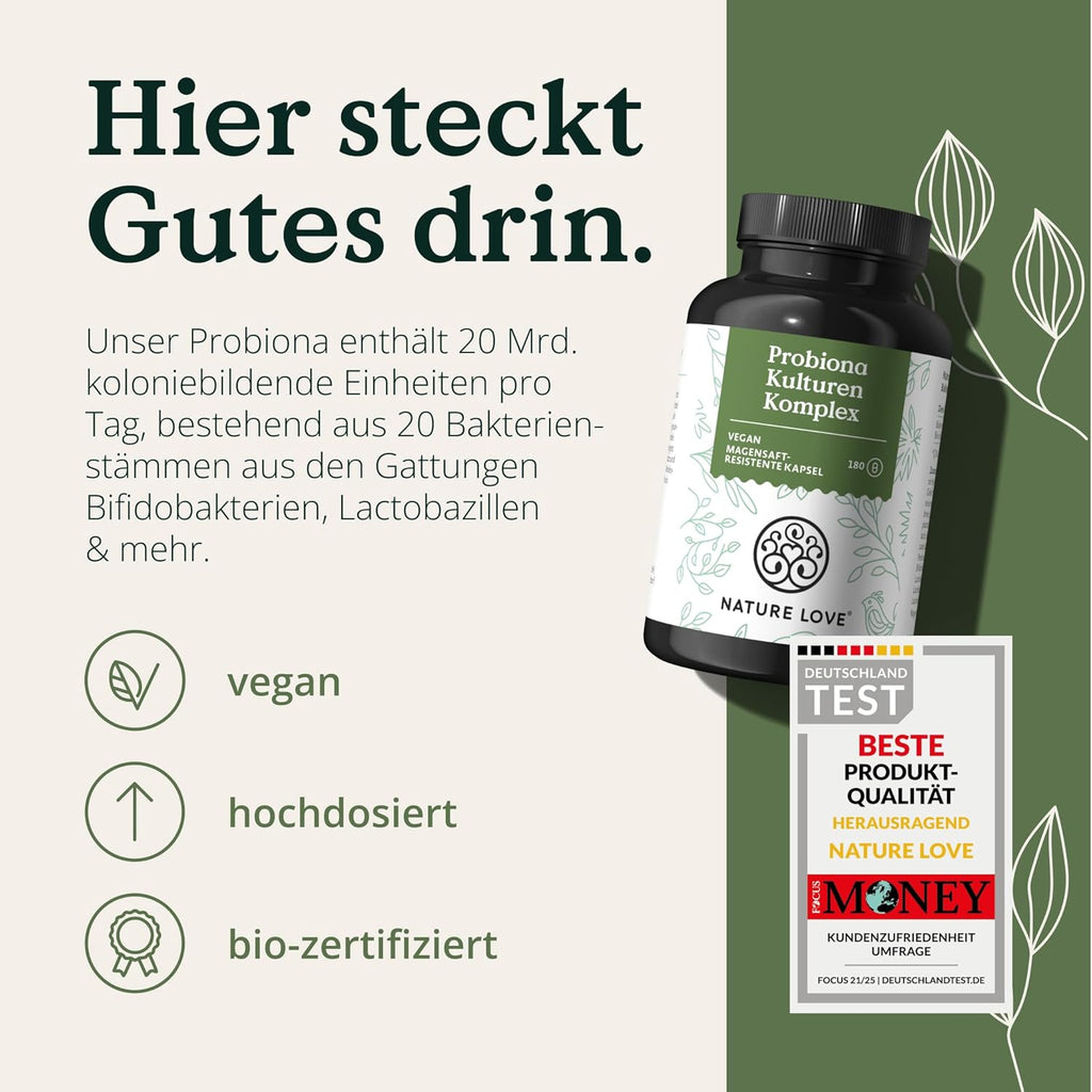 Nature Love Probiotic Supplements Organic