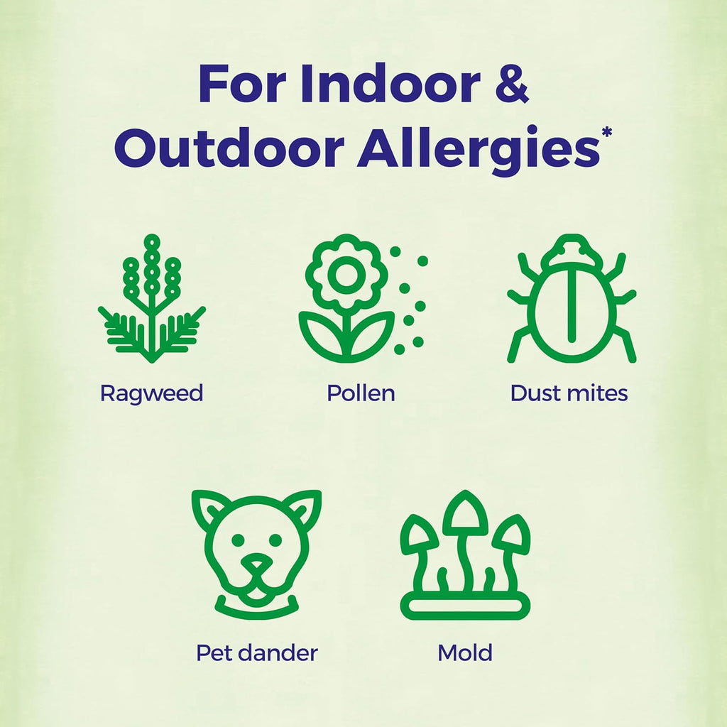 Boiron AllergyCalm Tablets for Relief from Allergy and Hay Fever Symptoms of Sneezing, Runny Nose, and Itchy Eyes or Throat - 60 Count