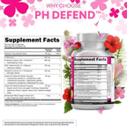 Vaginal Probiotics for Women with Cranberry, D-Mannose, Prebiotics, pH Balance Support, Feminine Health, Urinary Tract Cleanse – Capsule Alternative to Gummies – 60 Count