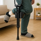 Knee Support for Crutches, Adjustable Leg Support for Post-Surgery Recovery, Comfortable Cushion for Injuries and Fractures