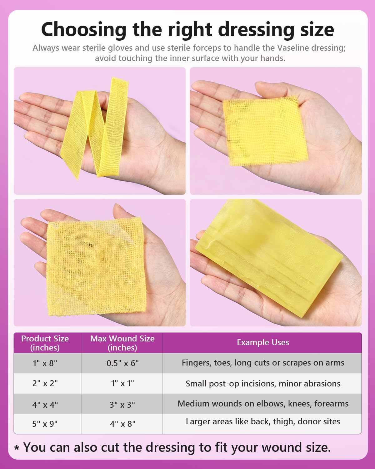 Xeroform Petrolatum Dressing 2"x2" Pack of 25, Non Stick Pads for Wounds, Non-Adherent Gauze, Fine Mesh Sterile for Wound Care, Burns, Lacerations, Skin Grafts & Surgical Incisions