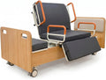 Electric Rotating Hospital Medical Beds for Senior Disabled Home Care Use | 750lbs, 90° Rotated Nursing Beds for Home Care with Adjustable Lateral Tilt & Backrest Leg Height