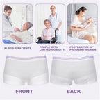 7 Pieces Disposable Panties, Disposable Panties for Women Giving Birth, Disposable Underwear for Women Daily Use, Maternity, Incontinence, Travel, Pregnant Panties