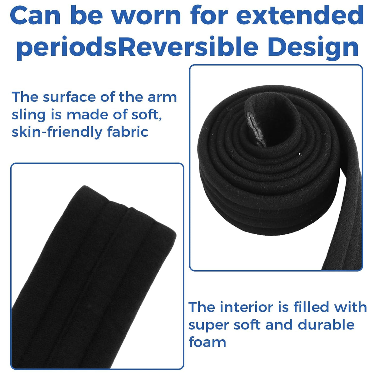 Adjustable Arm Sling - Comfortable Support for Shoulder and Arm Recovery, Lightweight and Easy to Use, Great for Fractures and Injuries