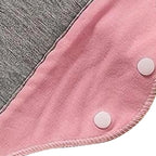 Adult Washable Pure Cotton Panty Liners, Pack Of 6 Reusable Sanitary Pads, Organic Cotton, Leak-Proof For Medium/Heavy, Odour-Absorbing, Elderly Care, Postpartum, Home,Travel (color Random)