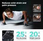 KEEP Wrist-Friendly Push Up Board - Ergonomic Push Up Grips
