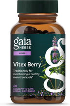 Gaia Herbs Vitex Berry Dietary Supplements 60 capsules