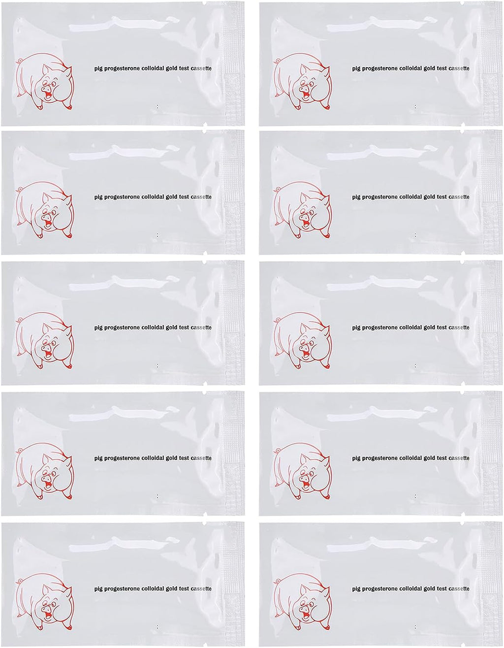 10pcs Pig Pregnancy Test Strip Accurate Screening Tool for Livestock