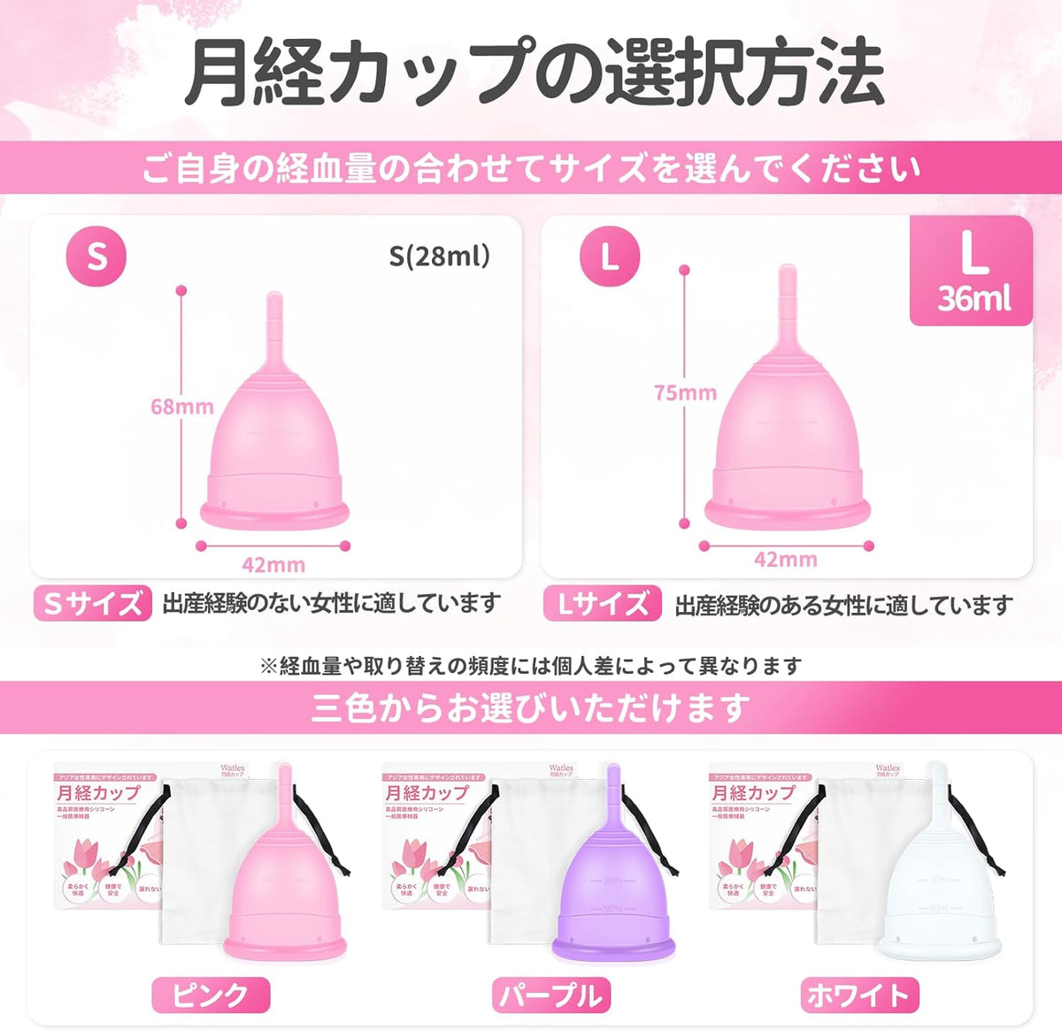 Menstrual Cups and Accessories